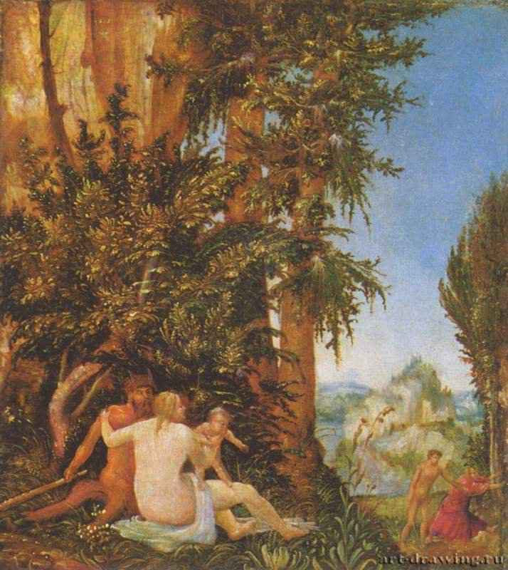Пейзаж с семьёй сатира. 1507 - Landscape with family satire. 1507
23 x 20,5 смДеревоВозрождениеГерманияБерлин. Картинная галереяДунайская школа